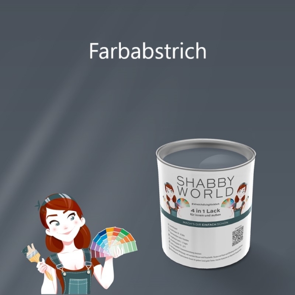 Shabby World Farbkarte | Petrol | bestechende Qualität