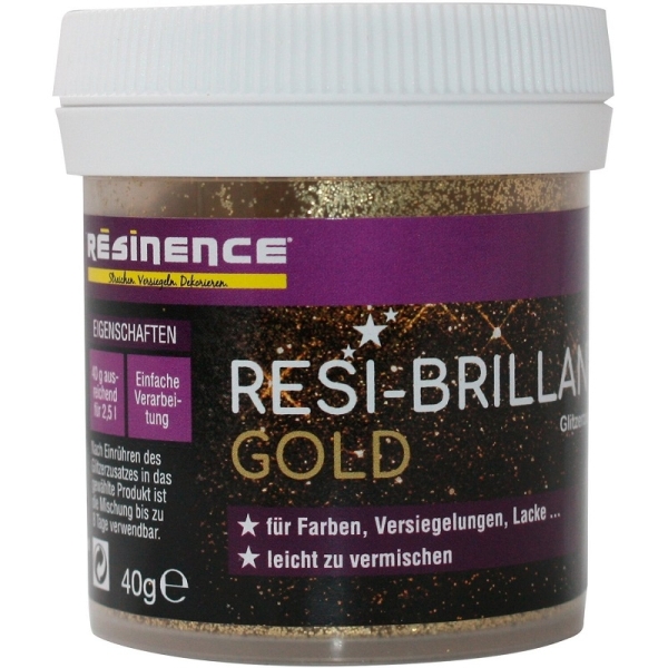 Resinence Brillant Gold Shabby World 40gr