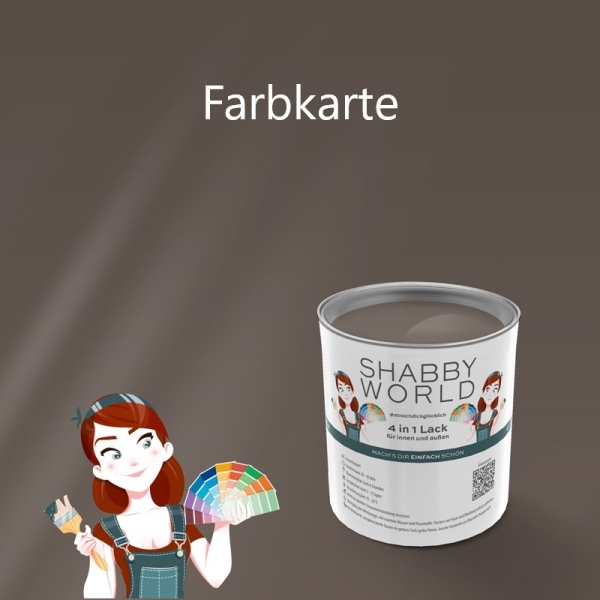 Shabby World Farbkarte | Truffle | bestechende Qualität