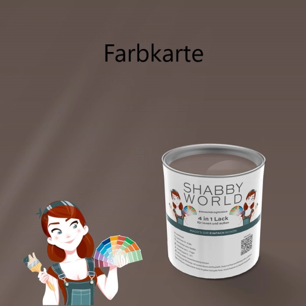 Shabby World Farbkarte | Truffle | bestechende Qualität