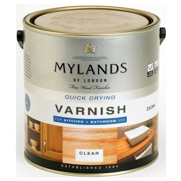 Mylands Varnish Versiegelung auch für Bad und Küche Shabby World gloss