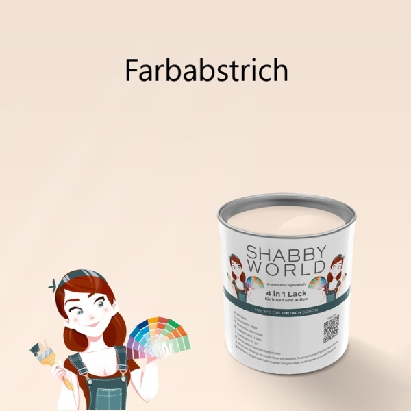 Shabby World Farbkarte | Ivory | bestechende Qualität